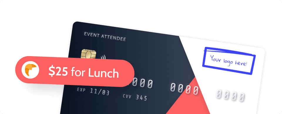 Get back any unused balances after your event