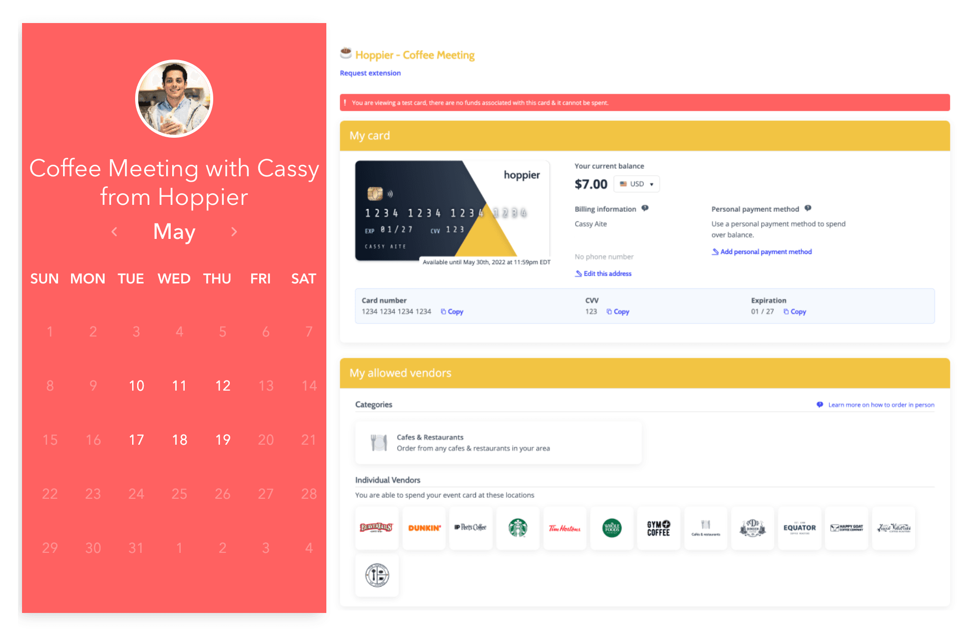 Plataforma Hoppier para participantes