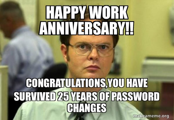 Dwight Schrute password changes