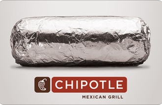 Chipotle virtual gift card