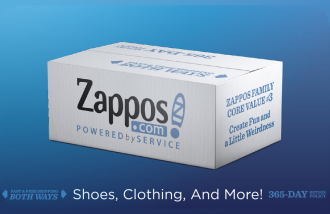 Zappos virtual gift card