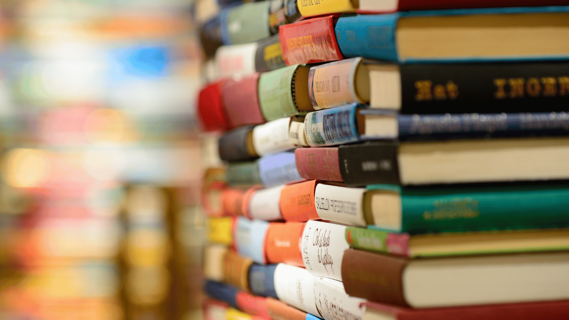 Stacks of books