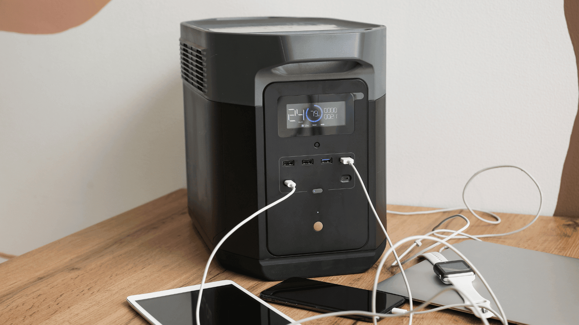 Phone charging station