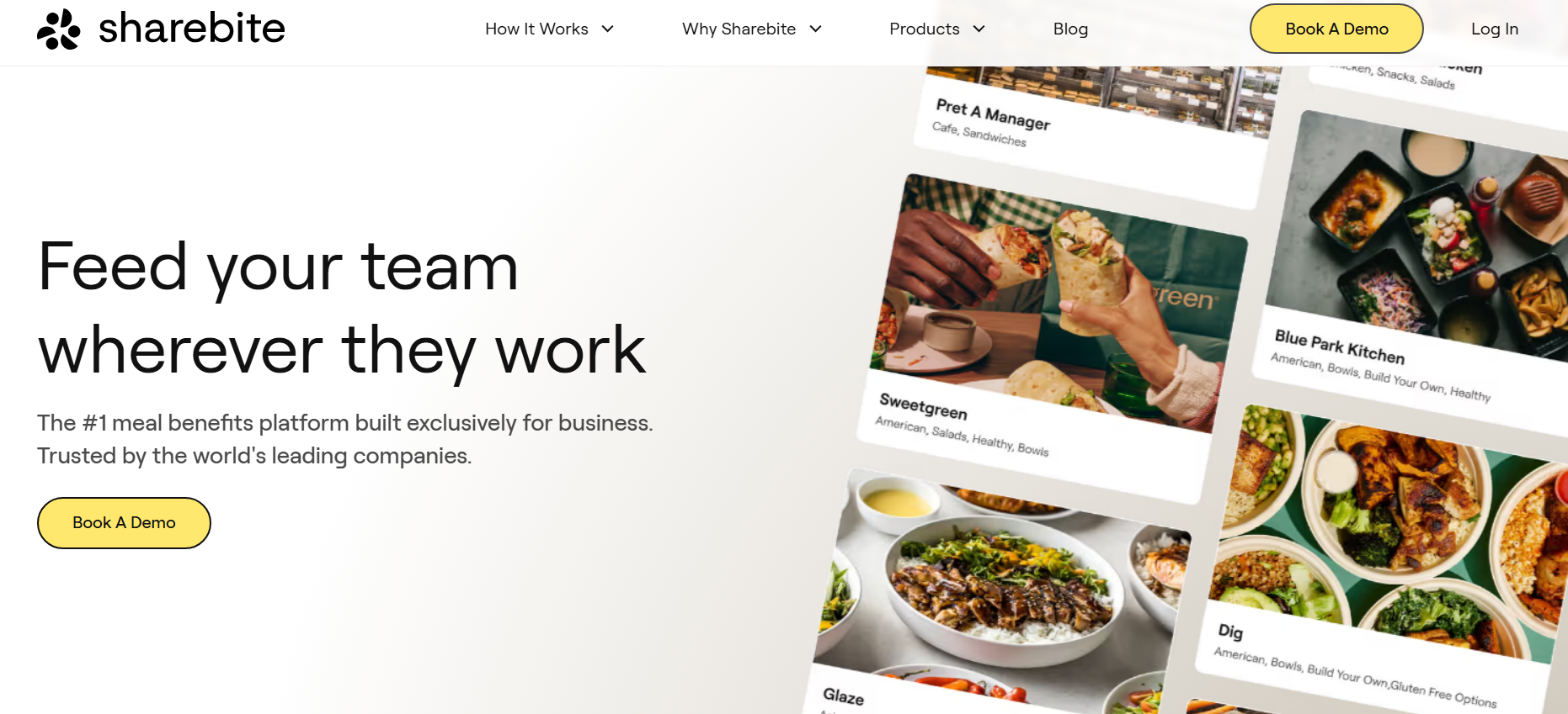 Sharebite homepage