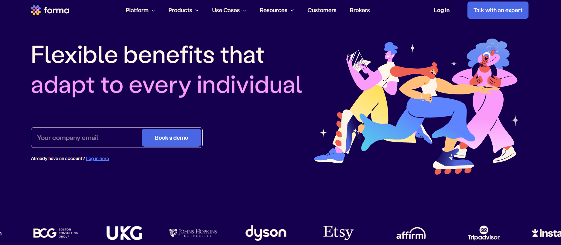 Forma homepage